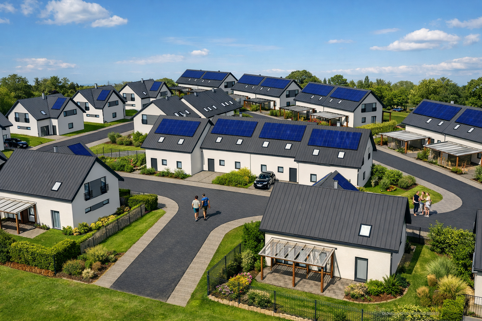 Rezidence Na Kalvárii, prodej 26 novostaveb rodinných domů 